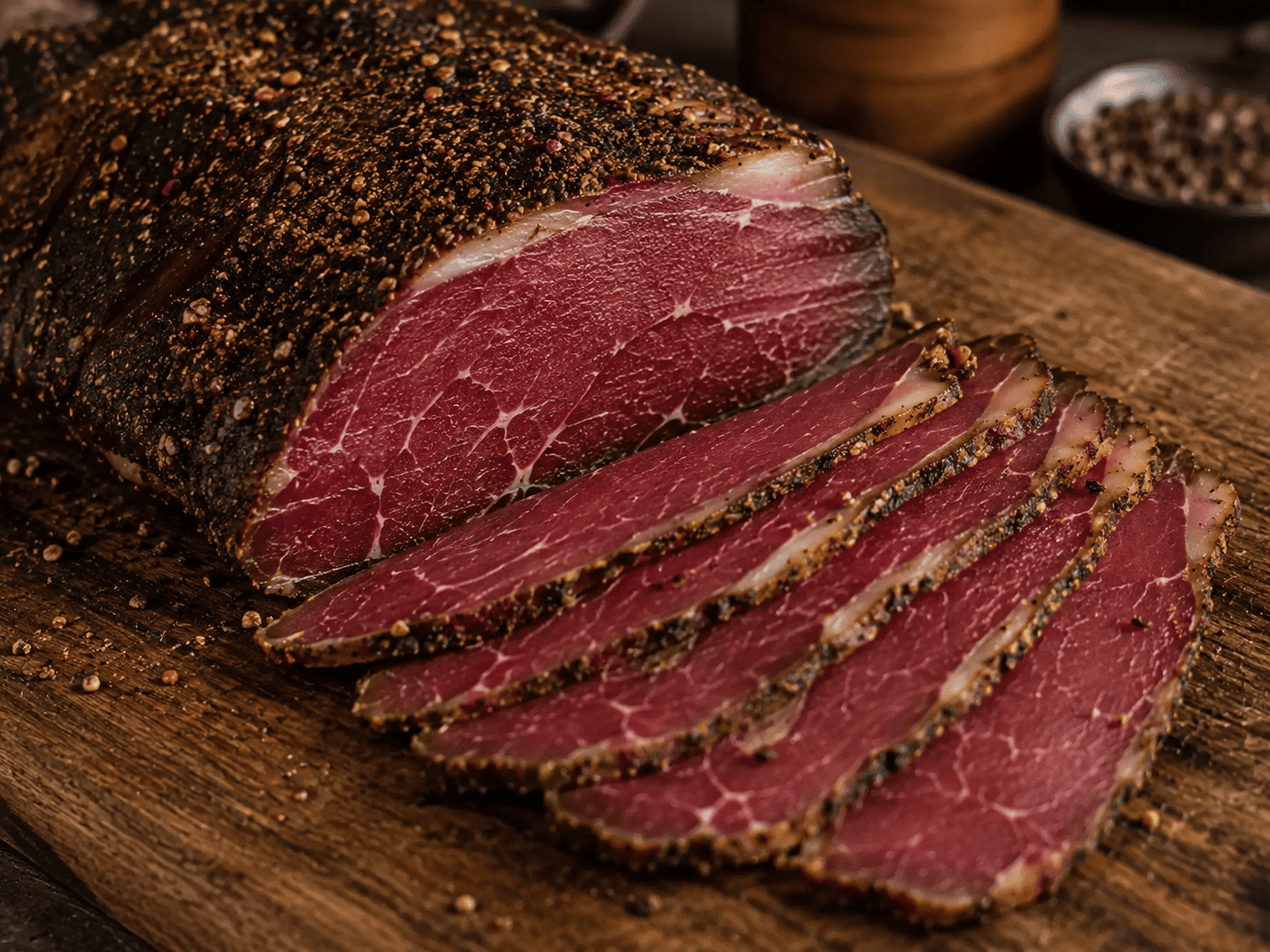 Pastrami artesanal curado y ahumado