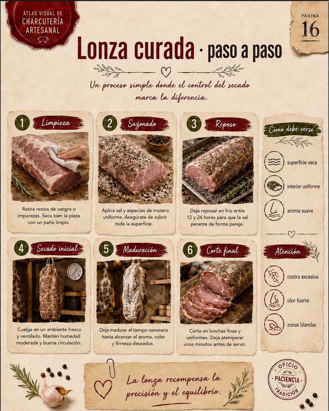 Muestra visual del Atlas de Charcutería Artesanal