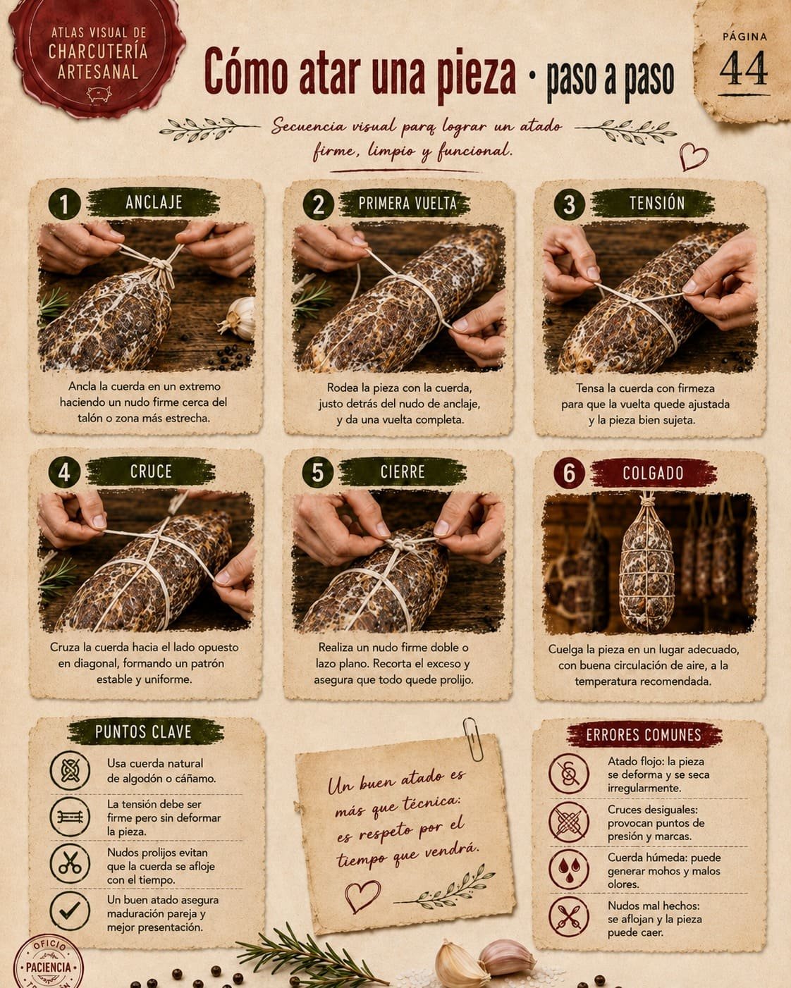 Muestra visual del Atlas de Charcutería Artesanal